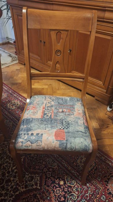 Set mobilier sufragerie din lemn de cires