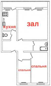Продам 3-х комнатную рядом с м. М.Горького,Мирзо-Улугбекский район.