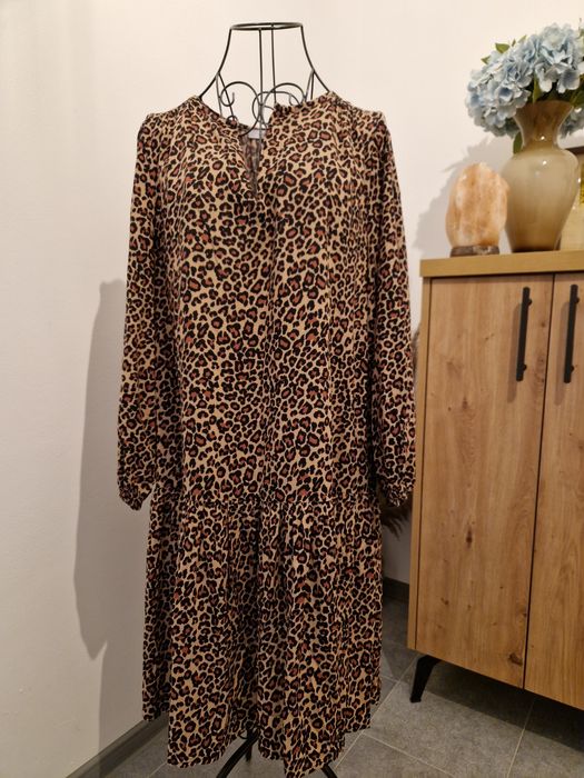 Rochie scurta animal print