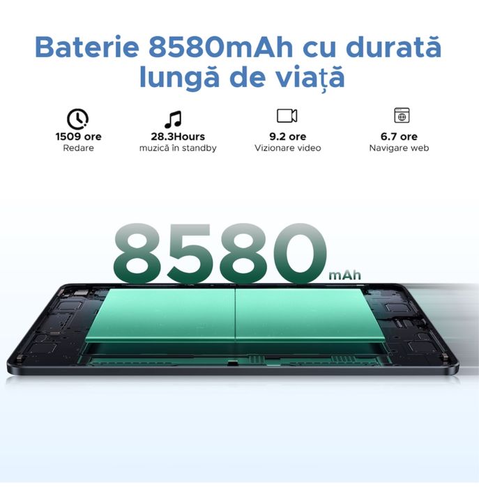 Doogee U11 Pro 30gb ram 256gb stocare gri-galactic gray noua sigilata