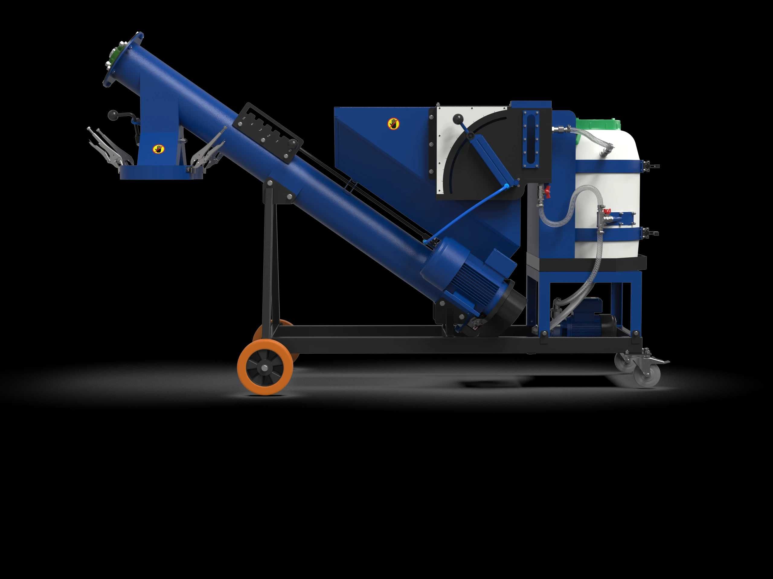 Masina de tratat seminte MTS160 Productivitate: 1-3 t/h Livrare rapidă