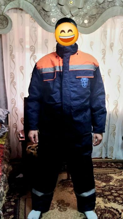 Спецодежда, зимний капишоном, куртка кишки шапка капишонлик