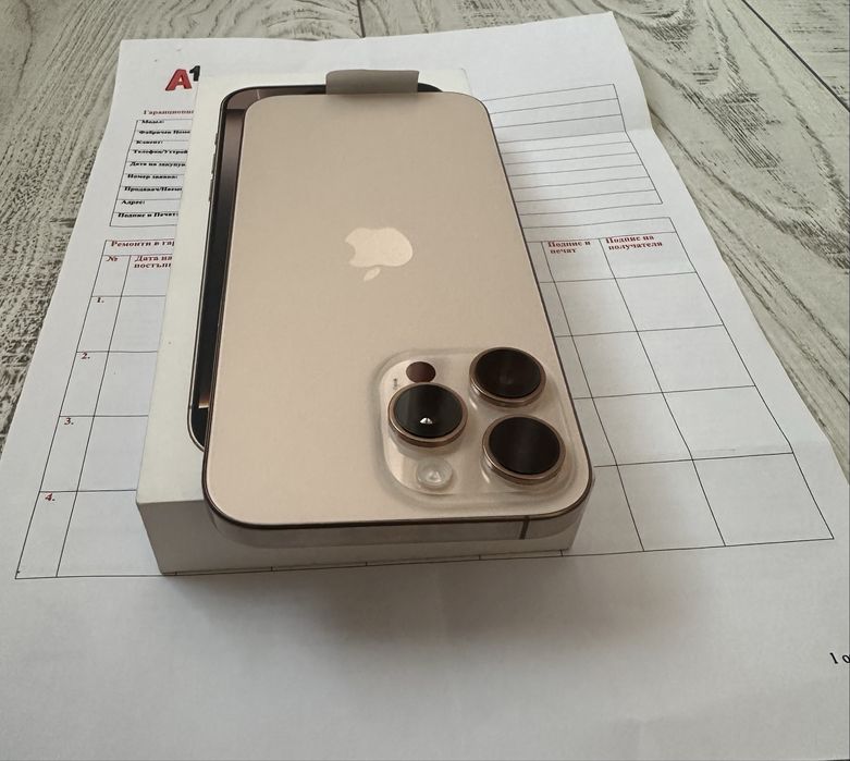 100% БАТЕРИЯ Iphone 16 Pro Max 512GB Desert 5G 24м. ГАРАНЦИЯ