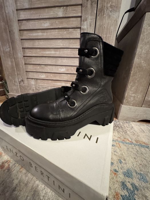 Vand cizme de piele noi Enzo Bertini 37 marime