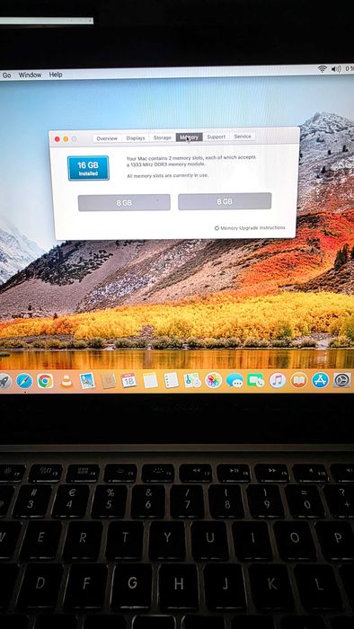 Vand macbook 13 2012