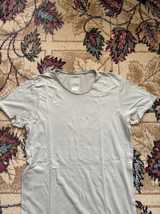 Tricou Barbati New Yorker Oversize simplu crem , Marimea S -EUR38-