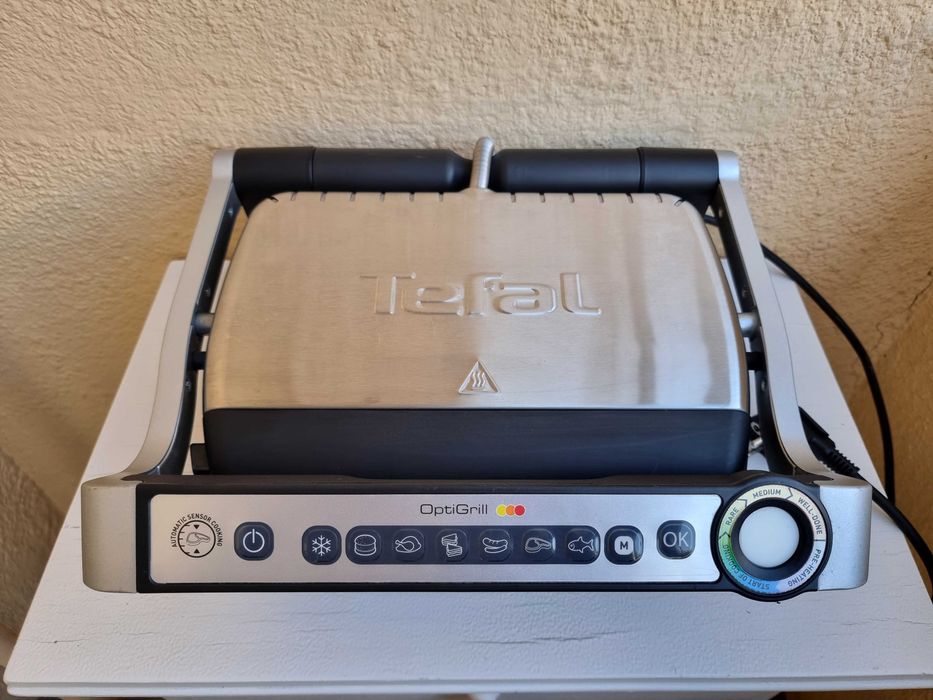 Gratar electric Tefal OptiGrill GC705D16, 2000W, Grill Tefal 8350 s1