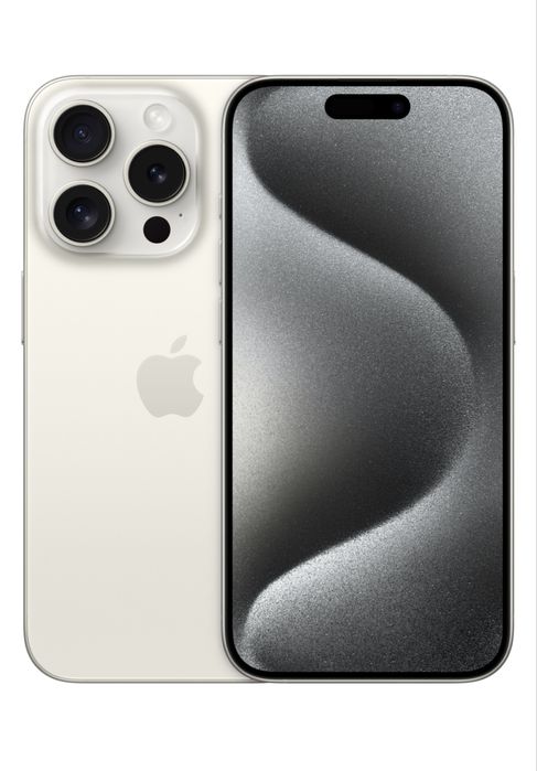 Iphone 15 pro  с гарантией, белый