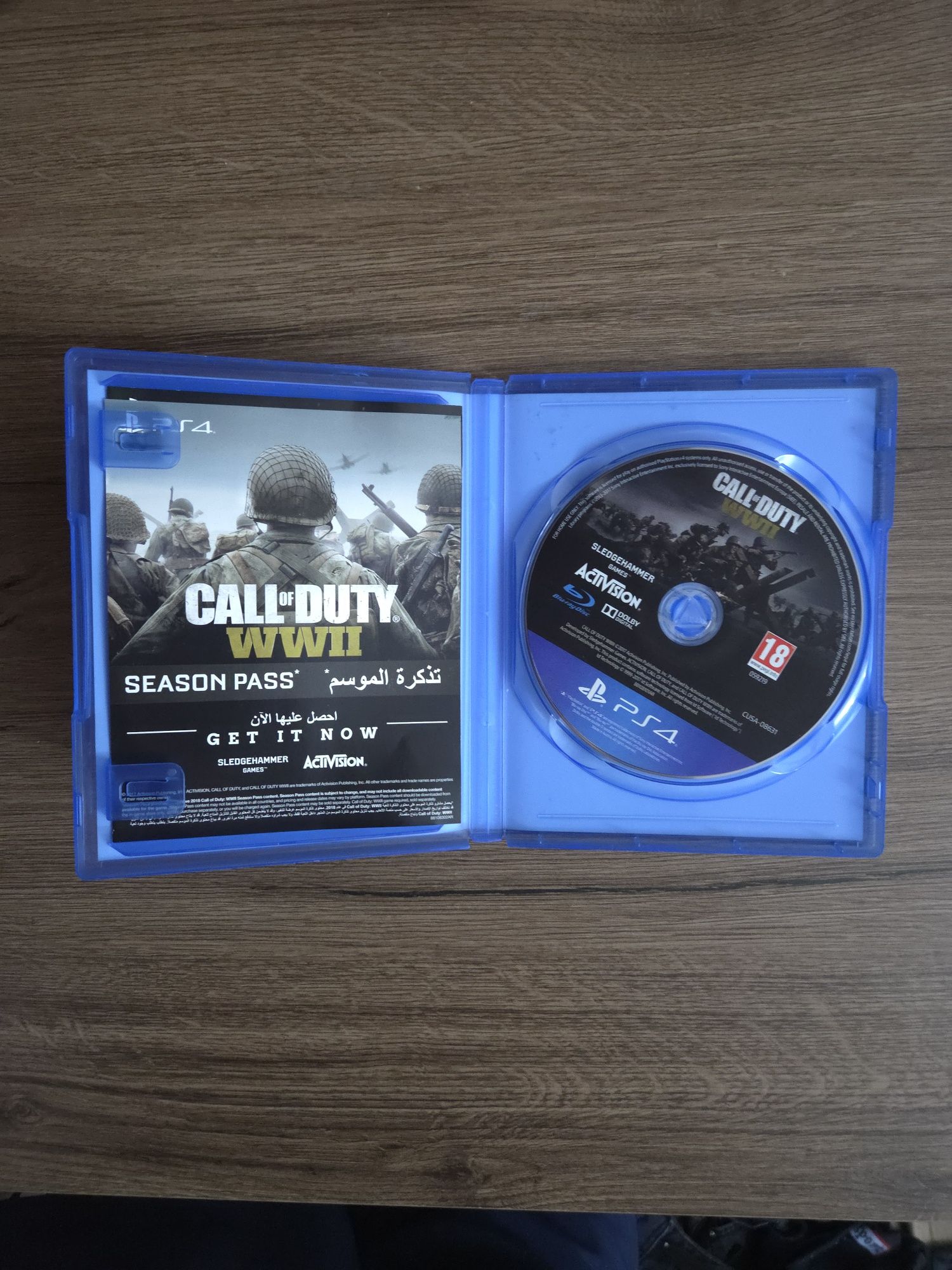 Vând Call of Duty WW2 cd ps4