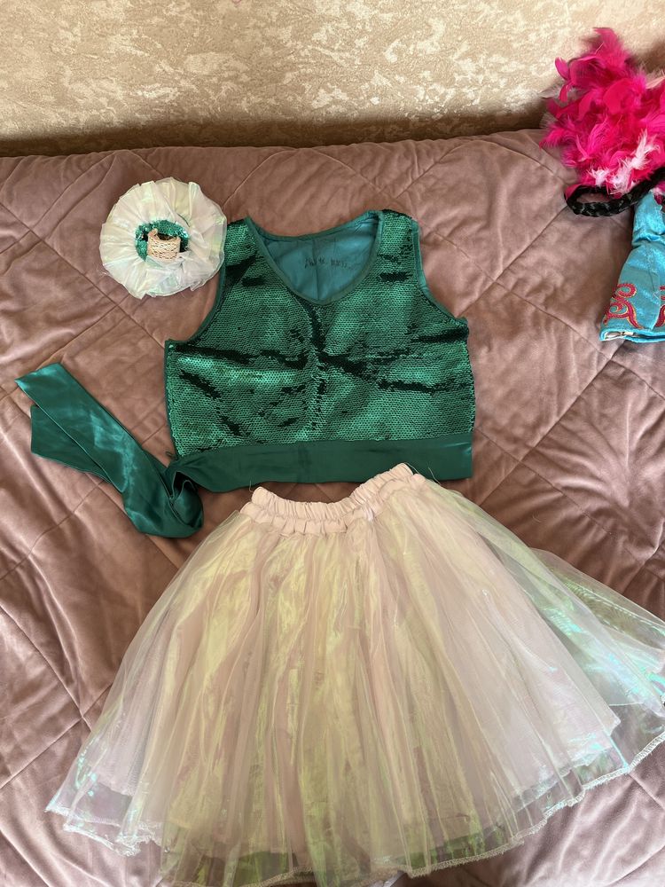 Казахские национальные детские платья