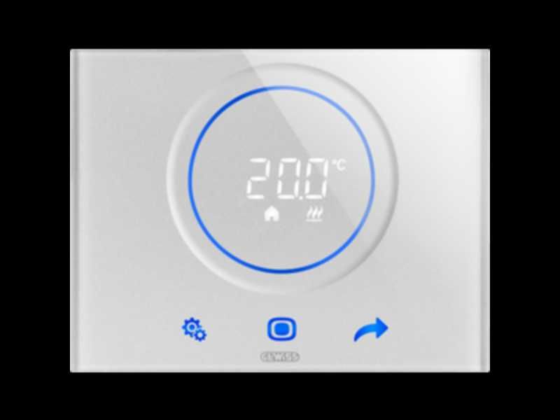 Gewiss Termostat Termo Ice WI-FI Titan Aparent GW 16971CT