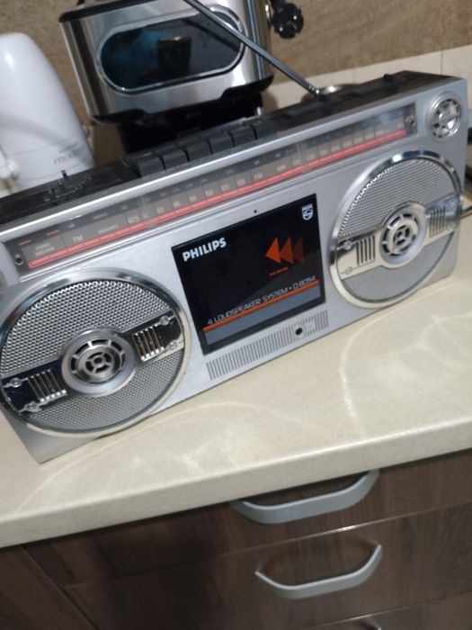 Radio casetofon original Philips