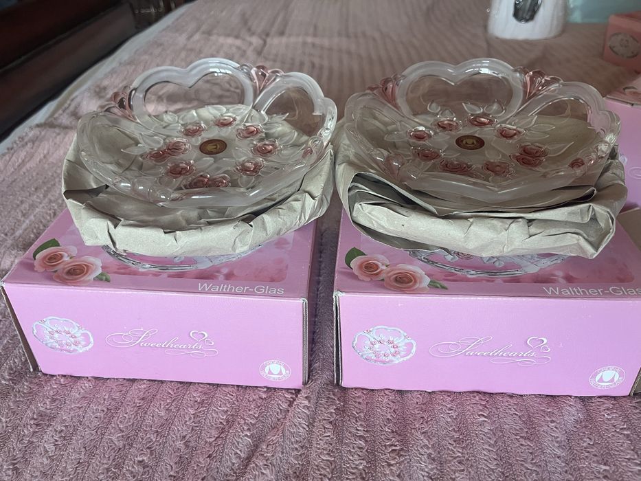 Жаңа посуда Walther glass( WB да винтаж деп қымбат сатып жатыр)