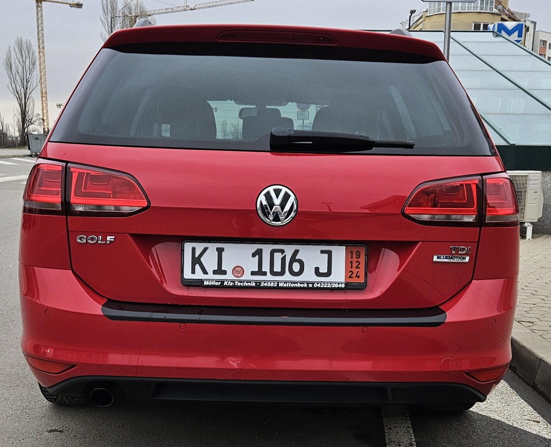 VW-GOLF 2015г. 1,6 TDI 110кс.