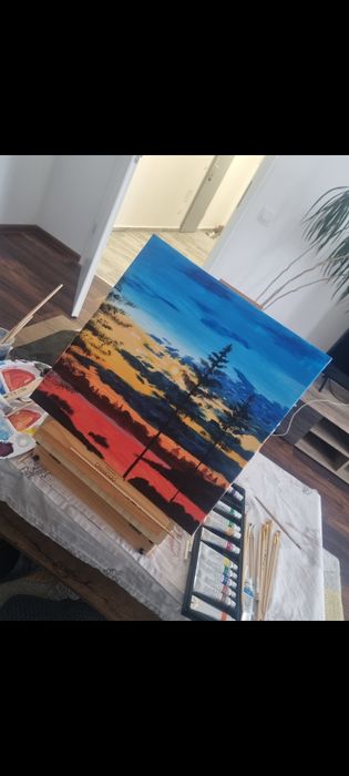 Tablouri pictate manual