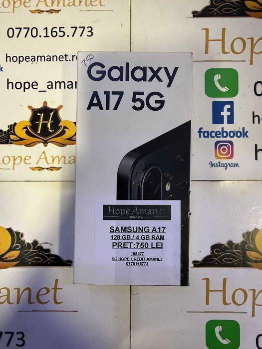 Hope Amanet P6 SAMSUNG A17 5G SIGILAT !!!