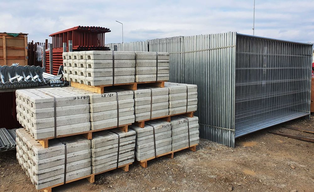 Montanti, distantieri cofraj, panouri cofraj doka, cravate stalpi