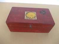 Cutie veche din lemn pentru bijuterii (2)