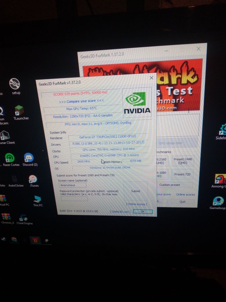 Msi Nvidia GTX 730 2GB