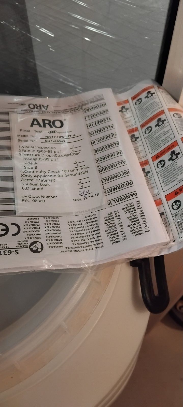 Диафрагмена помпа от серия Pro на Aro