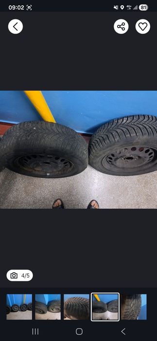 Anvelope iarna plus jante tabla 195 65 r15 Opel