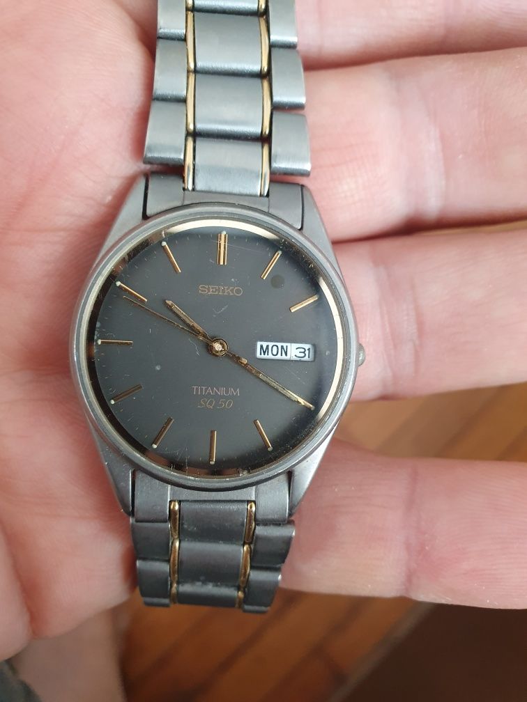 Vând ceas Seiko Titanium SQ50