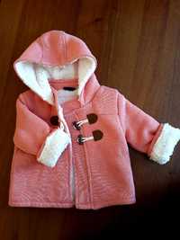 Топло бебешко палтенце с качулка