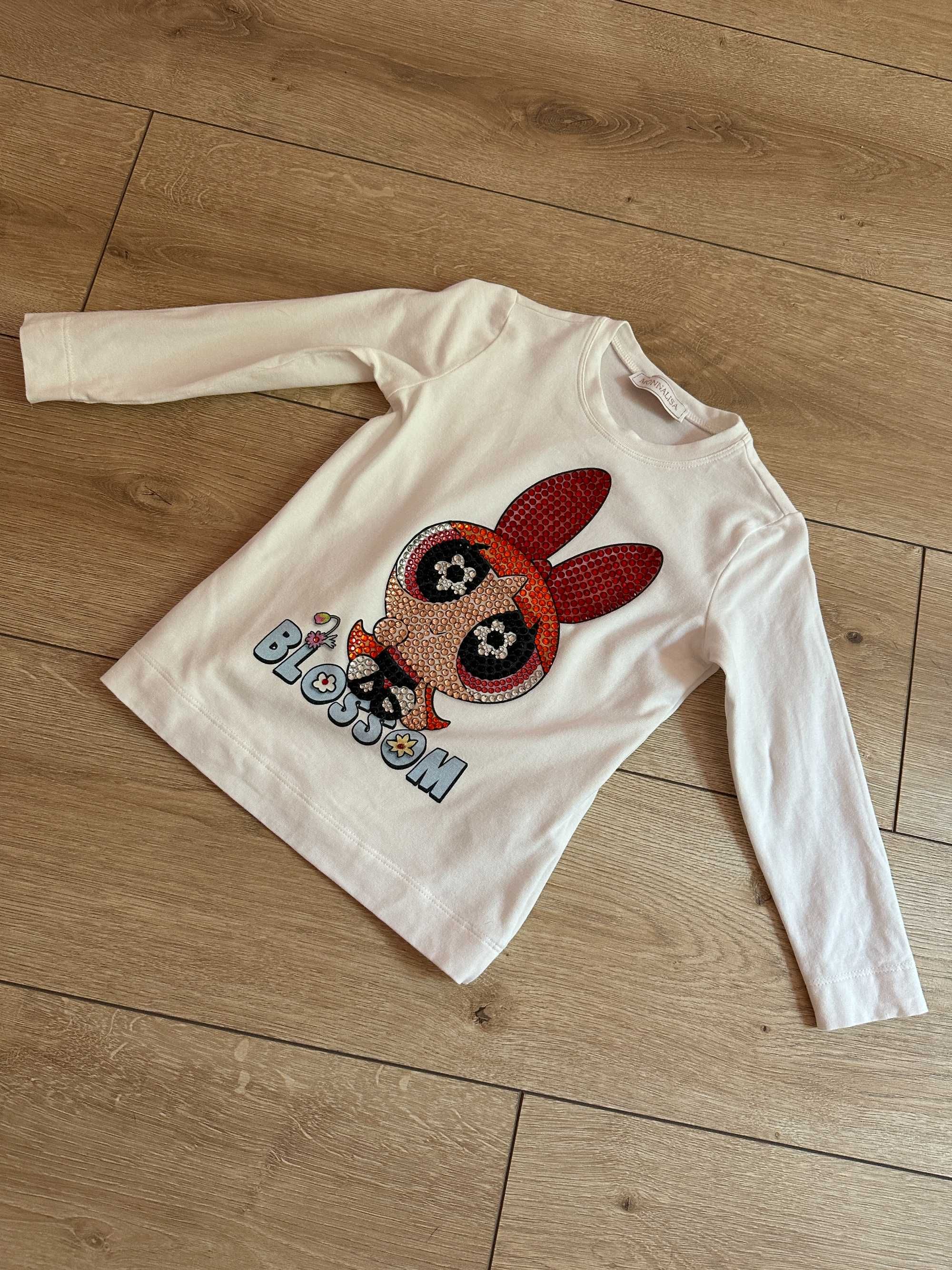 Детска блуза Powerpuff, Monnalisa, 98см