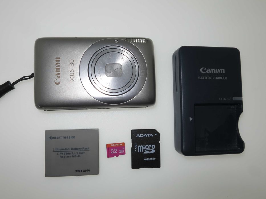 Canon IXUS 130 ултра компактен цифров фотоапарат цифрова камера отличе