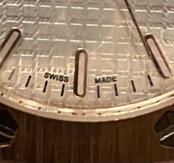 Часовник Audemar Piguet rose gold