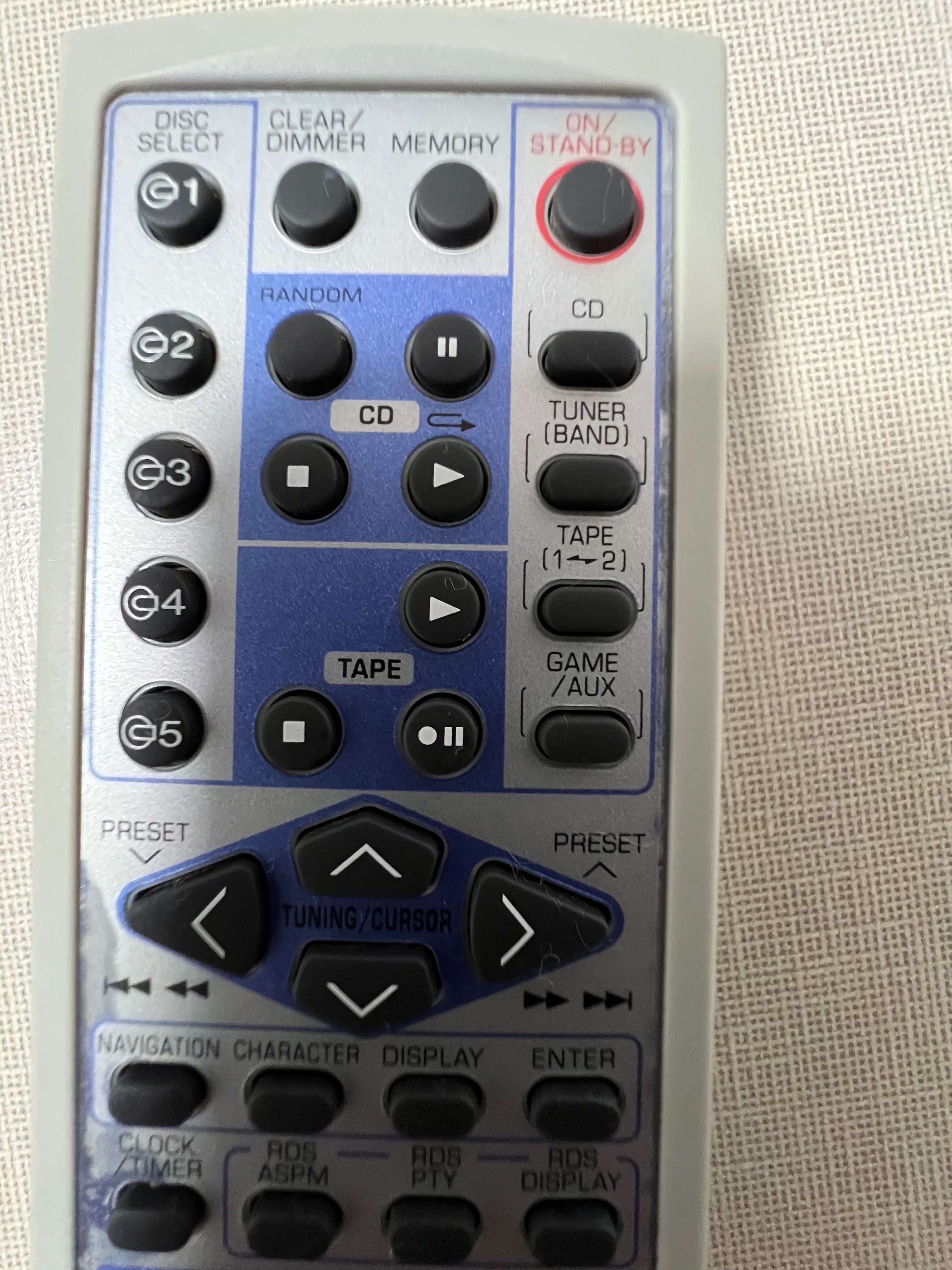 Telecomandă SHARP Audio System RRMCGA141AWSA