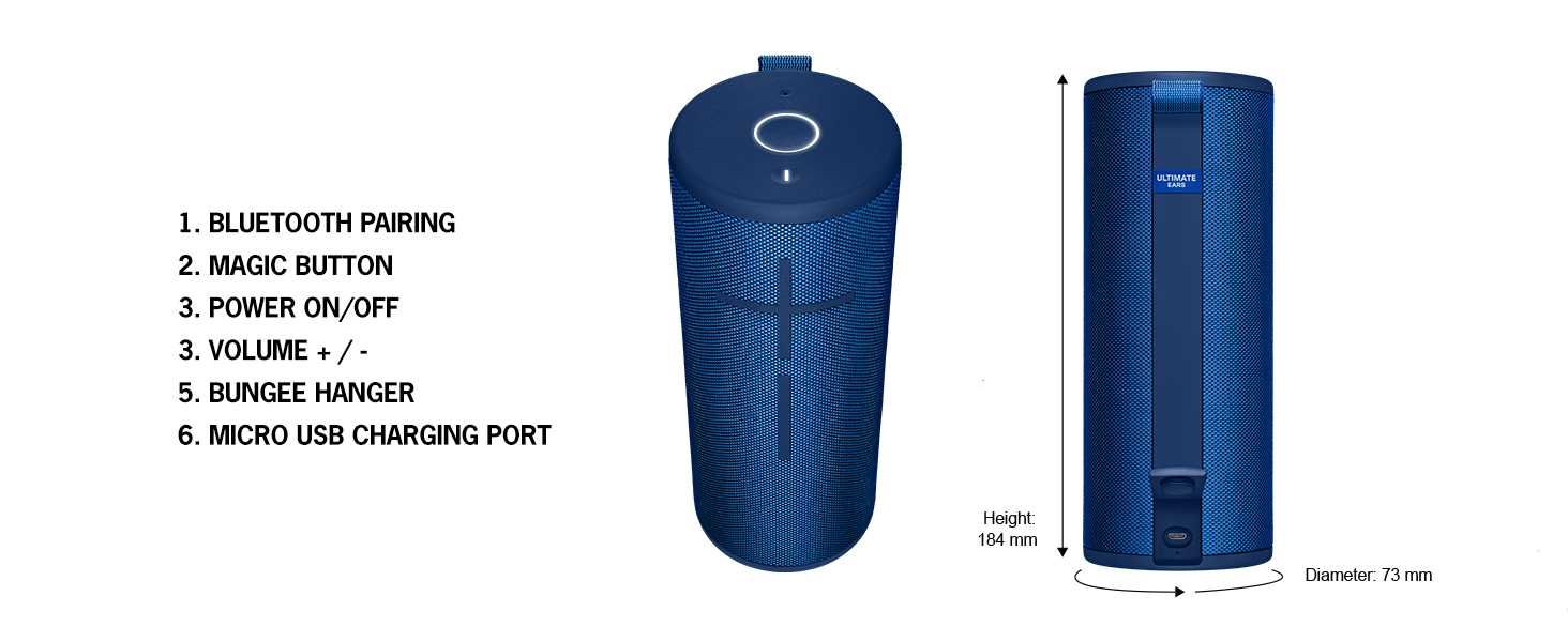 Logitech Ultimate Ears BOOM 3 безжична bluetooth колонка speaker