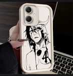 Чехол для Redmi note 12 pro+ с аниме принтом Bleach, Attack on titan,