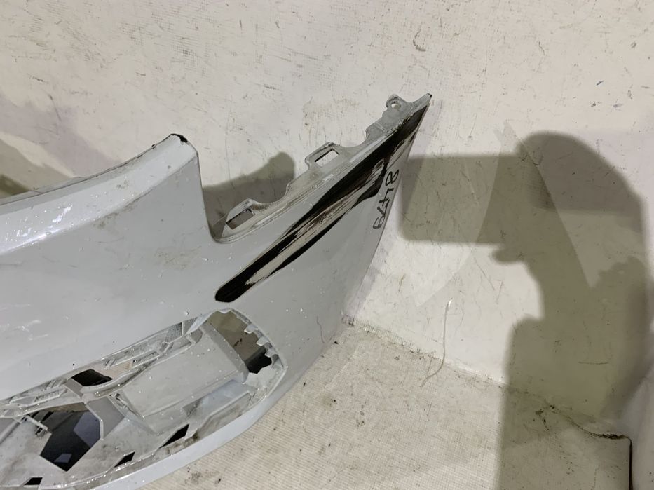 Bara fata Audi A4, B9, facelift, S-Line, 2020, 2021, 2022, 2023, 2024, cod origine OE 8W0807437AQ, cu gauri pentru spalatori faruri.