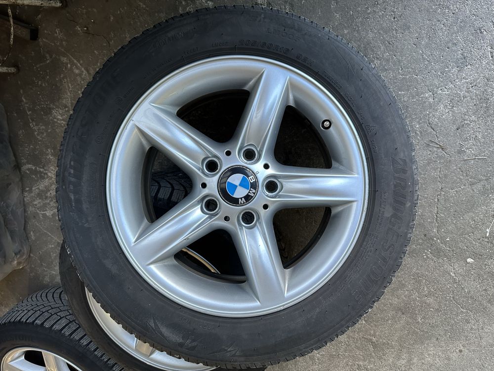 Jante Bmw Style 391 + Cauciucuri Iarna Bridgestone R16