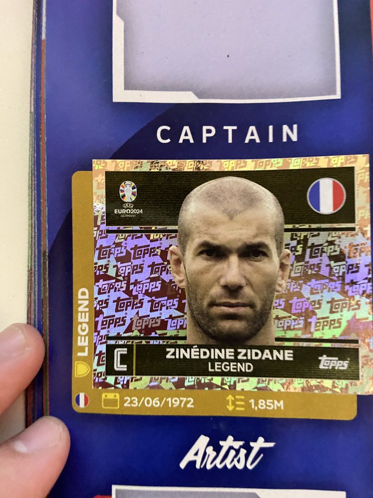 Album Stickere Euro 2024 Topps completat 70%