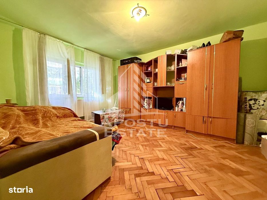 Apartament cu o camera, parter, centrala proprie, zona Freidorf