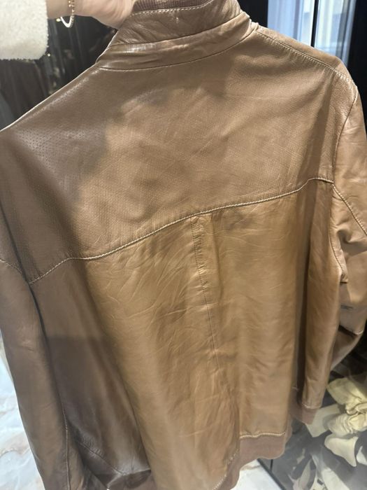 Мъжко кожено яке Trussardi