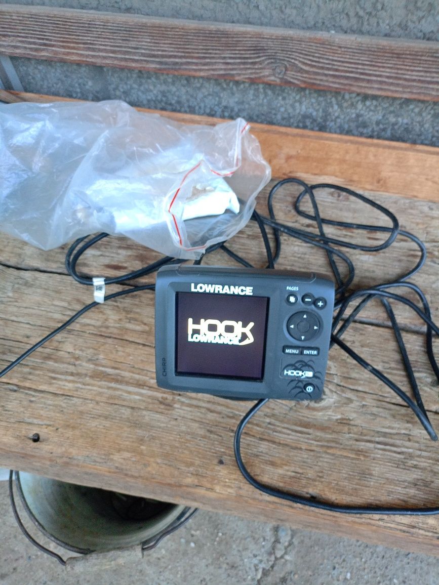 Сонар  Lowrance hook 5 chirp!