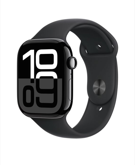 Apple Watch 10 GPS, Jet Black Aluminum 46mm