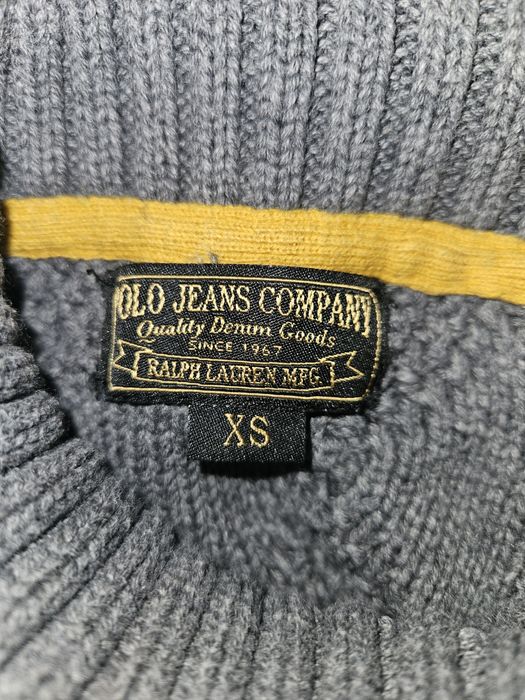 Vand pulover de dama mod lung Ralph Lauren bumbac si casmir