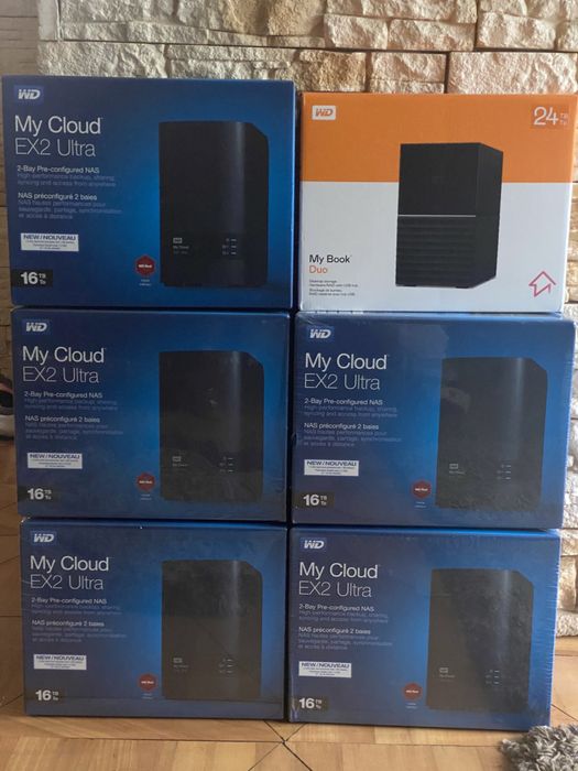 HDD extern 16TB / WD My Cloud EX2 Ultra
