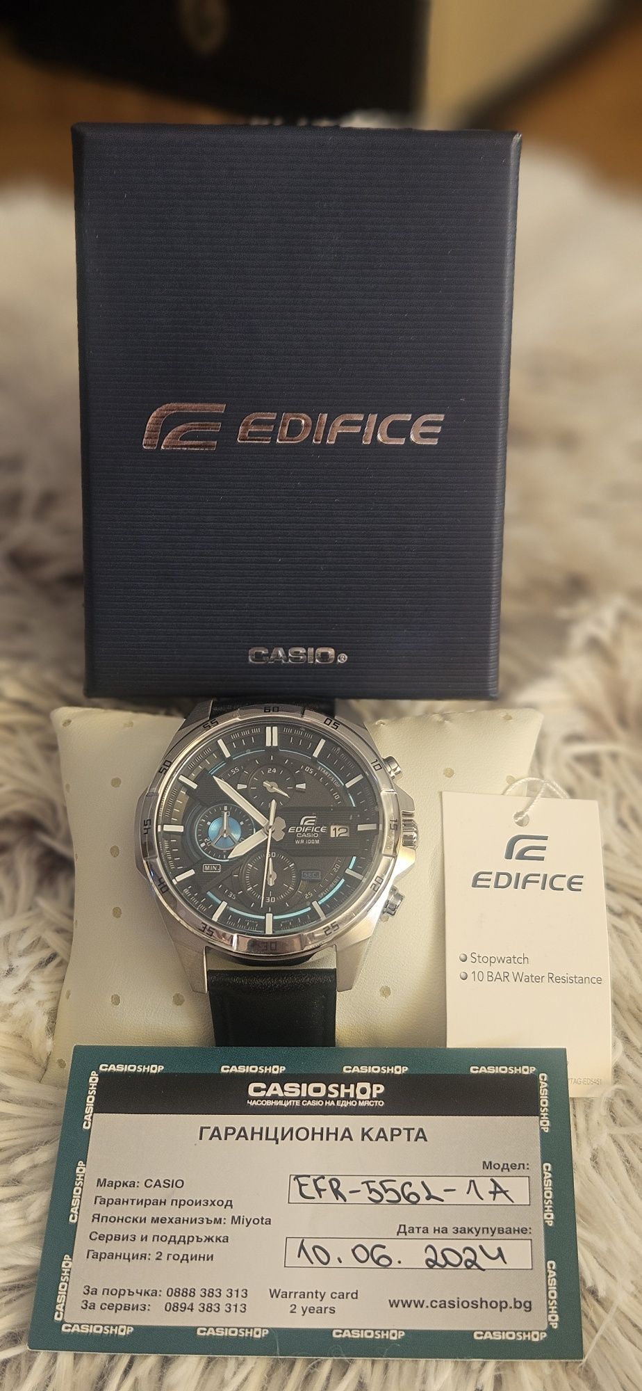 Casio Edifice Chronograph EFR-556L-1A