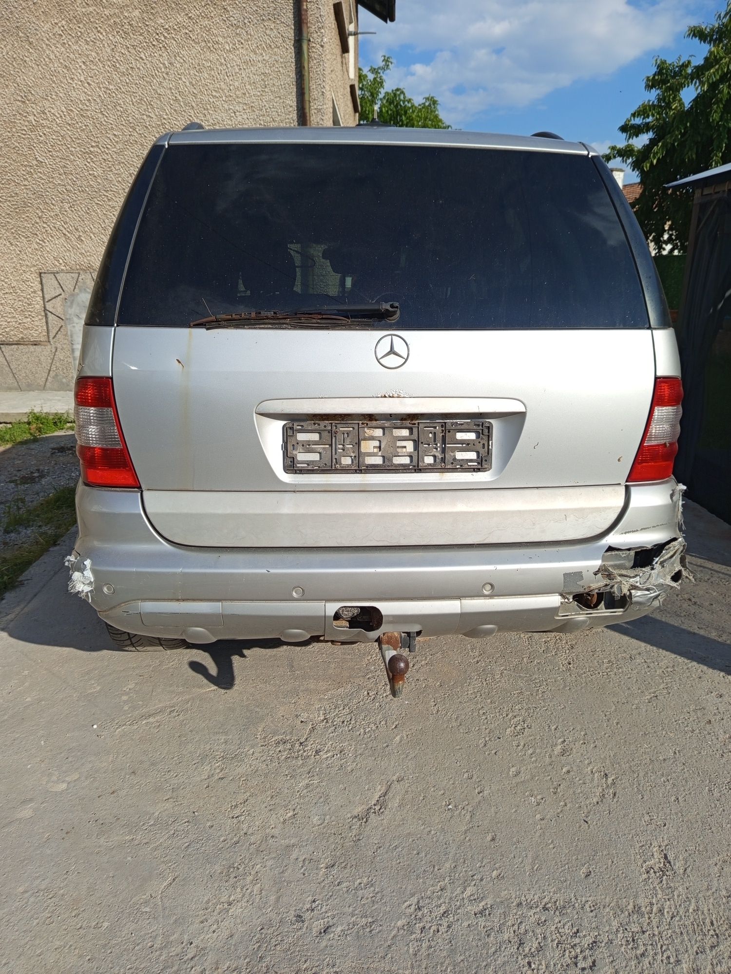 Мерцедес МЛ270 w163 на части