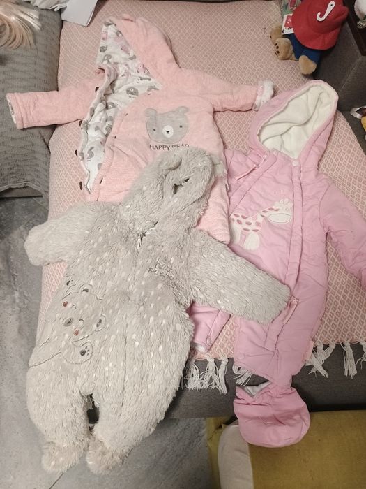 3 броя зимни Ескимос/ Космонавт размер 62 0-3 месеца