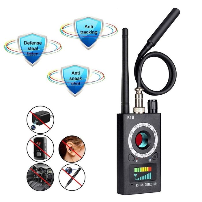 Detector Profesional 4 in 1 pentru Aparate Spionaj, Portabil