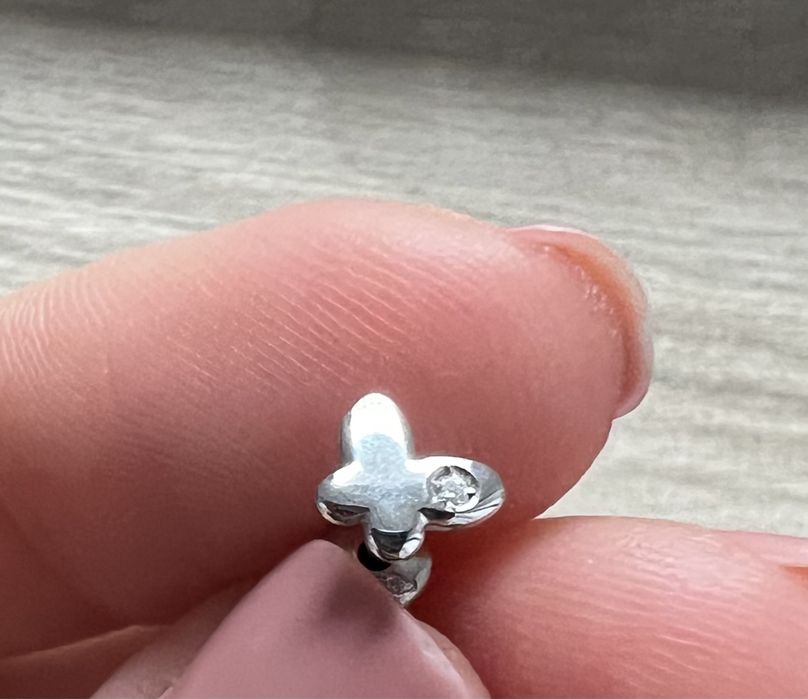Cercei copii cu diamante Teilor