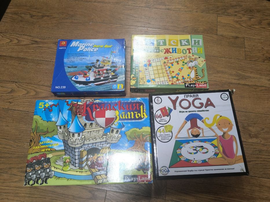 Лот игри конструктори за деца на д 5 г