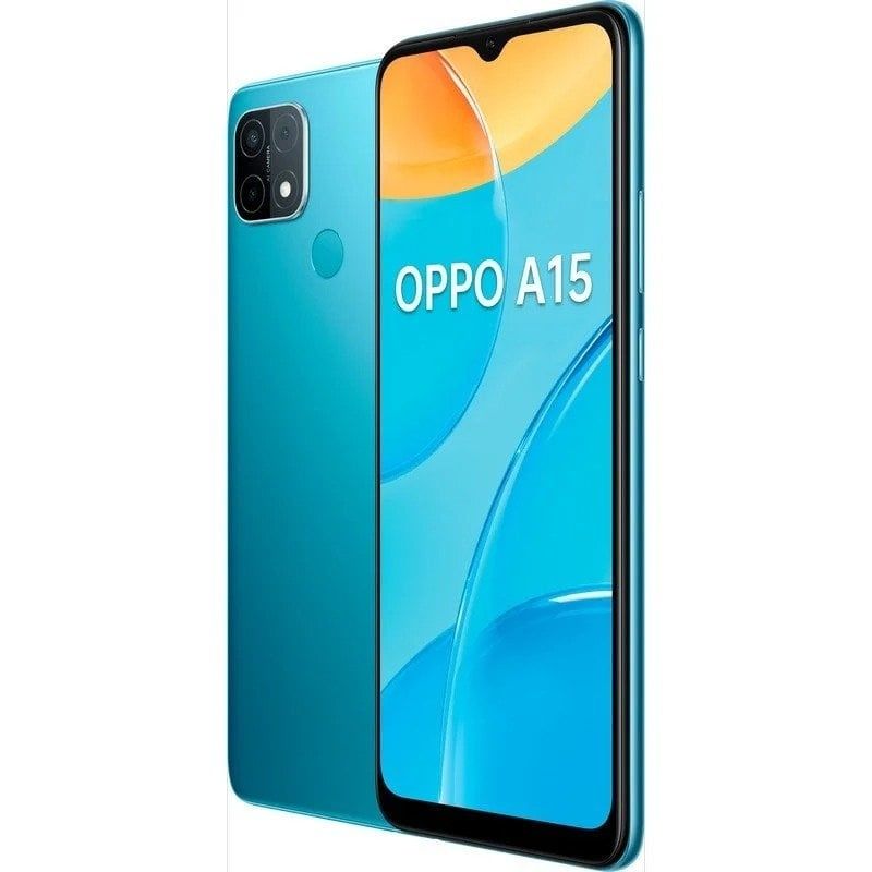 OPPO A15s цвет Голубой