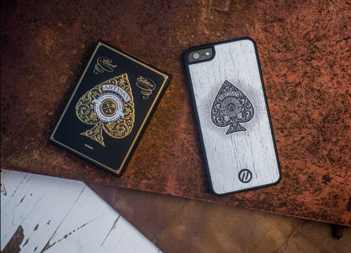 iPhone husa case wood lemn Theory11 Bicycle Artisans colectie